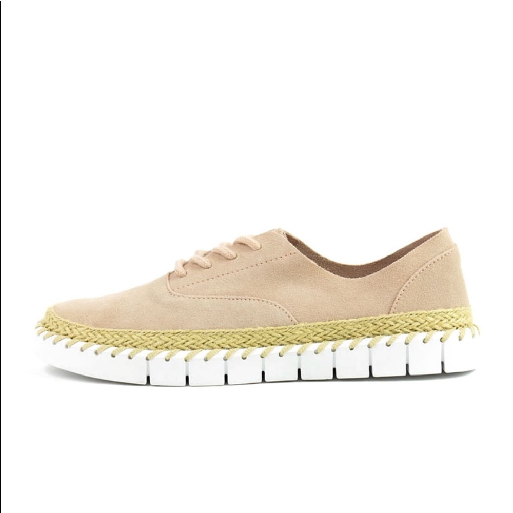 Suede Lace Up Sneakers - Picture 10 of 12
